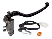 Load image into Gallery viewer, BREMBO 16X18 MKIIGP BRAKE MASTER CYLINDER W/ FOLDING LEVER (FOR 7/8" BAR)