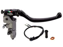 Load image into Gallery viewer, BREMBO RCS17 BRAKE MASTER CYLINDER W/ FOLDING LEVER (FOR 7/8" BAR)