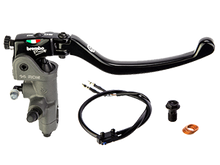 Load image into Gallery viewer, BREMBO RCS14 BRAKE MASTER CYLINDER W/ FOLDING LEVER (FOR 7/8" BAR)