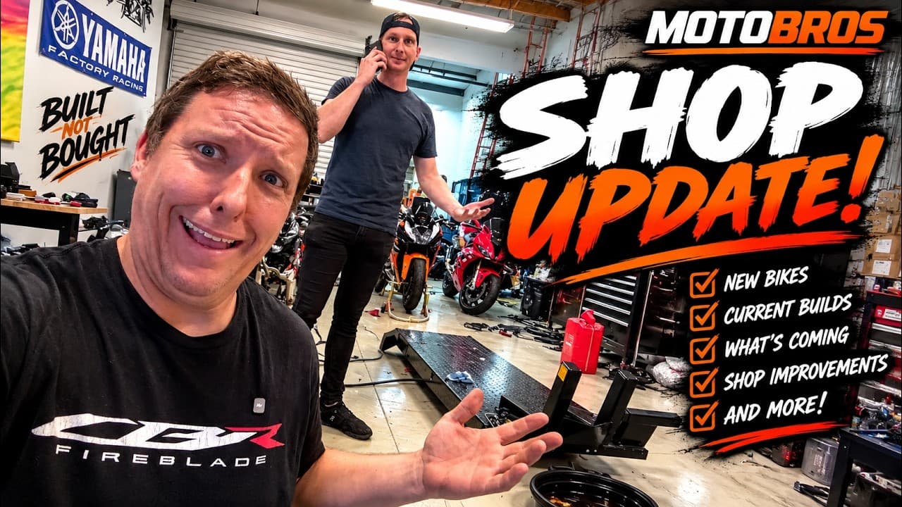 What’s REALLY Going On at MotoBros?! | Shop Update