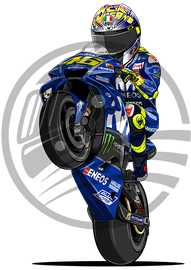 Valention Rossi Wheelie