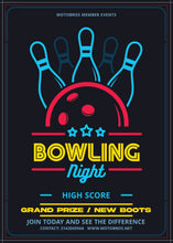 Load image into Gallery viewer, Bowling Night