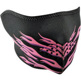 Pink Flames Mask