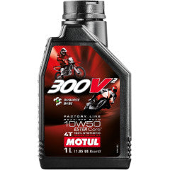 Motul 300V Factory Line Road Racing Synthetic 4T Engine Oil