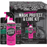 Muc-Off Motorcycle Wash, Protect & Lube Kit