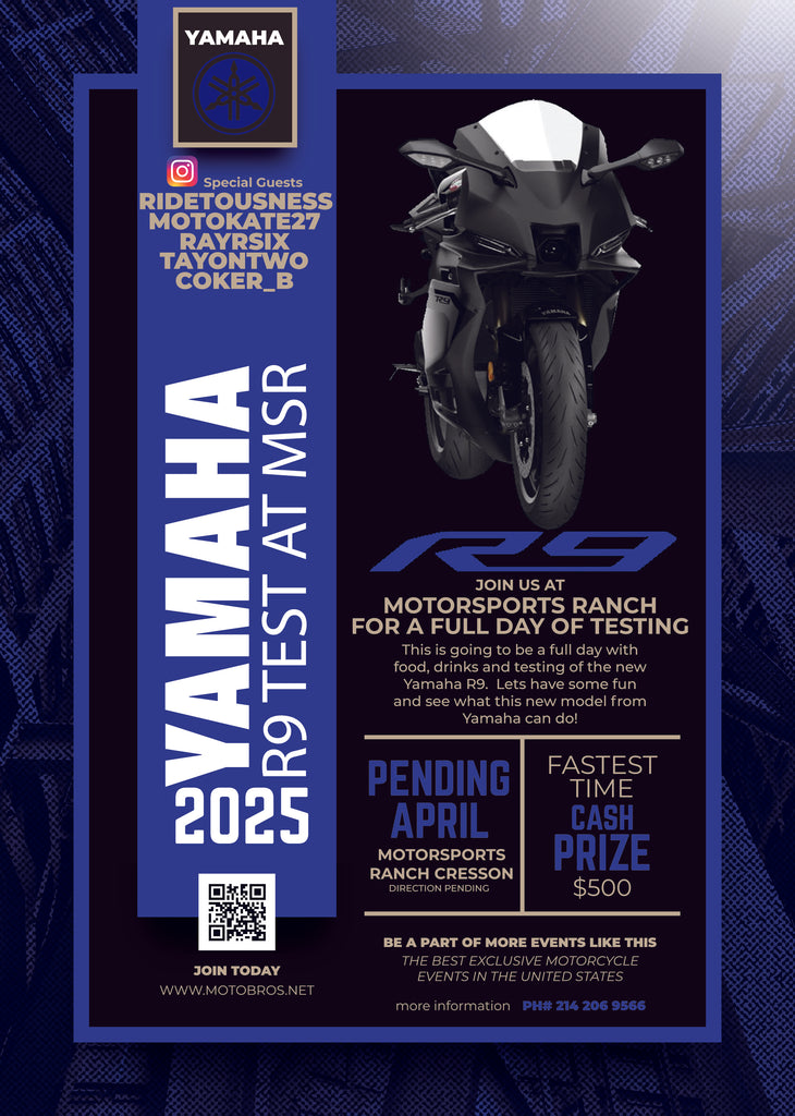 Yamaha R9 Test Day