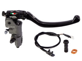 BREMBO RCS19 BRAKE MASTER CYLINDER W/ FOLDING LEVER (FOR 7/8