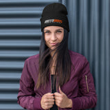 MotoBros Embroidered Beanie