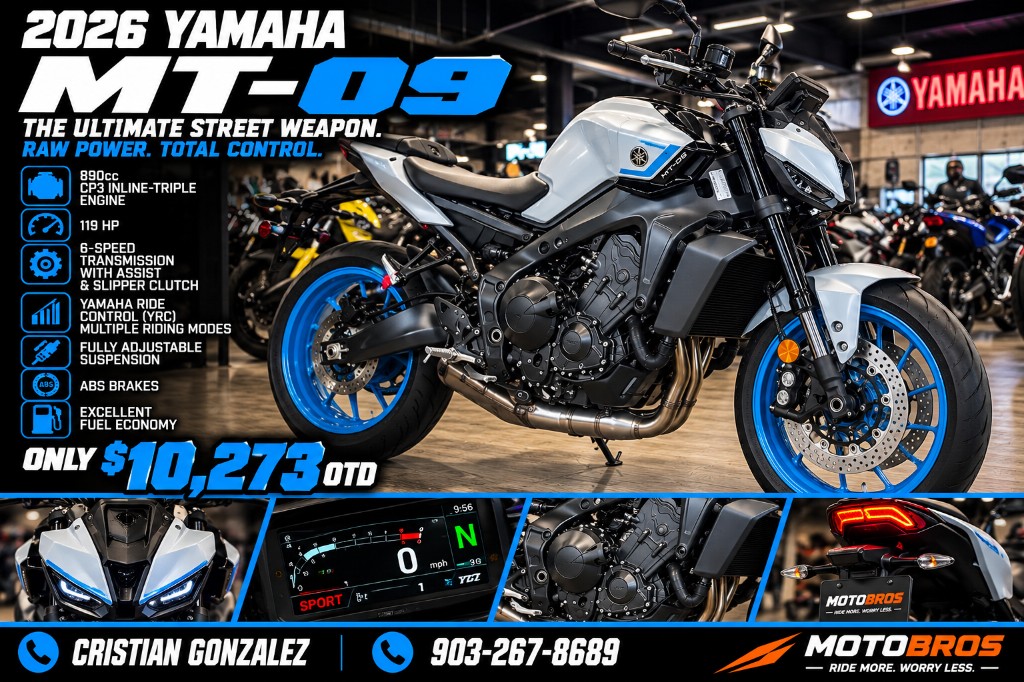 2026 Yamaha MT-09