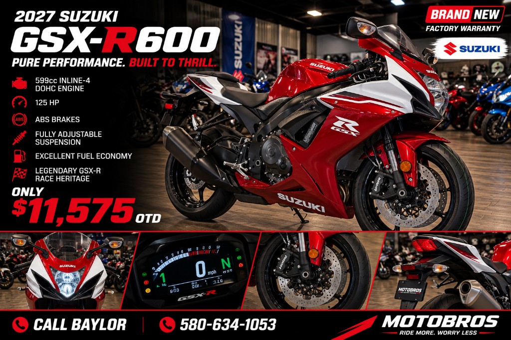 2027 Suzuki GSX-R600